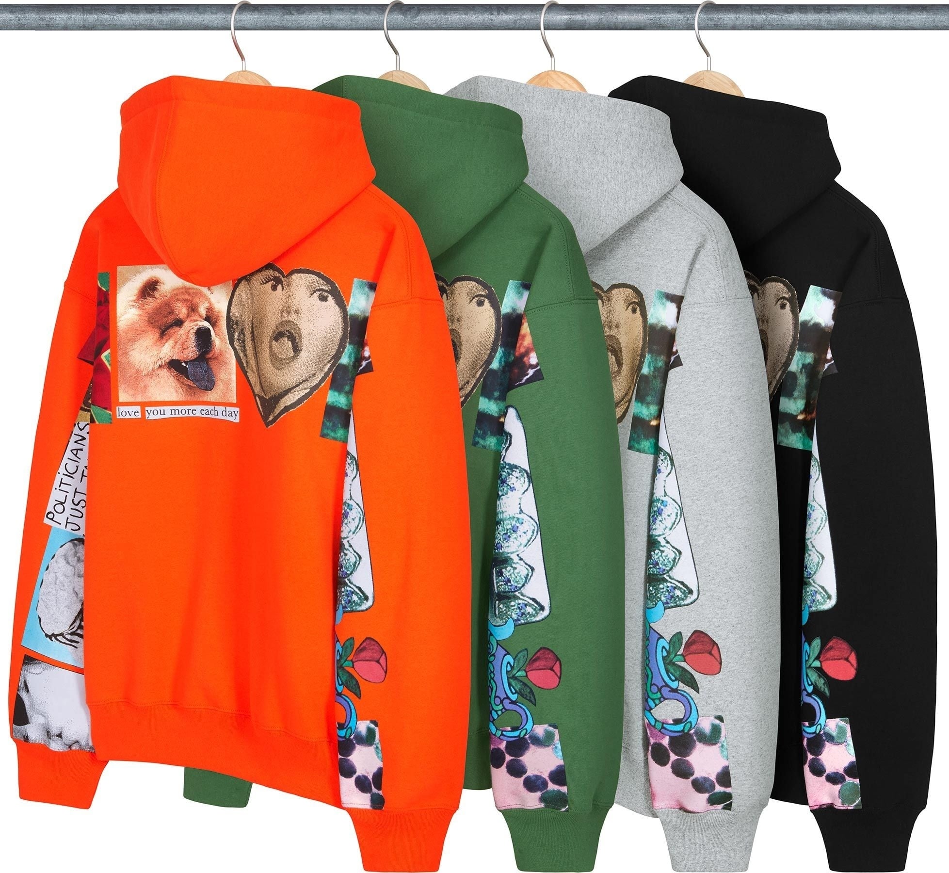 Spread Zip Up Hooded Sweatshirt